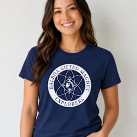 Photo of NAVY Adult Unisex Short-Sleeve Balboa Logo Tee