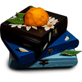 Photo of Keepsake Boxes with an Orange 1 | Heather Andrews-Horton