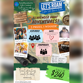 Photo of Let's Roam Scavenger Hunt Adevnture Packet (Value: $240)
