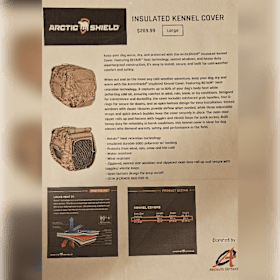 Photo of Camoflauge Kennel Cover