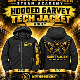 Photo of Hooded Garvey Tech-Adult (Pre-Order Only)