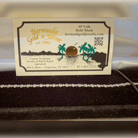 Photo of Sterling Silver Tennis Bracelet