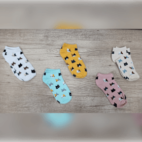 Photo of Cat Print Ankle Socks