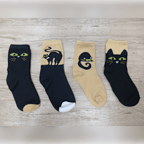 Photo of Black Cat Socks