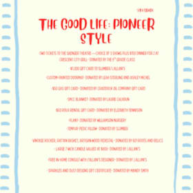 Photo of THE GOOD LIFE: PIONEER STYLE #1- 9th Grade Class Package