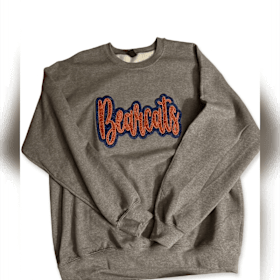 Photo of Women's "Bearcats" Glitter Crewneck