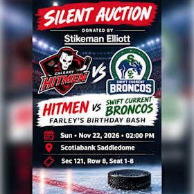 Photo of 8 Club Seats - Hitmen vs. Broncos