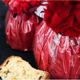 Photo of Vallebona Traditional Panettone with Wool Pompom 500g