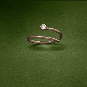 Photo of Gold Shiffon Duet Pinky Ring