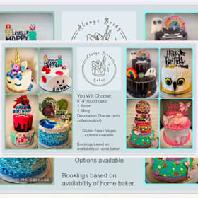 Photo of Custom Cake by Always Bring Cake!
