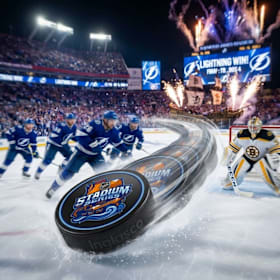 Photo of Tampa Bay Lightning 2026 Stadium Series Souvenir Puck