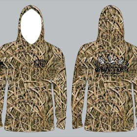Photo of Pre-Order WOTO Marsh Grass Camo Lightweight Hooded Pullover