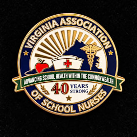 Photo of VASN 40th Anniversary Commemorative Lapel Pin