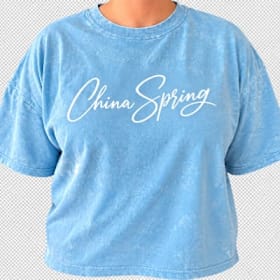 Photo of CB Acid Wash T-Shirt white China Spring