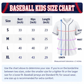 Photo of CVCA Pinstripe Custom Baseball Jersey