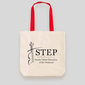 Photo of Tote Bag: Red handles