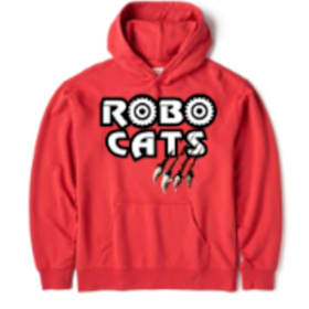 Photo of "RoboCat Casual" Hooded Sweatshirt