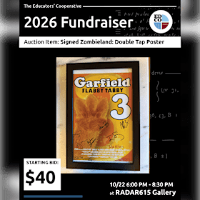 Photo of Signed Zombieland: Double Tap Poster