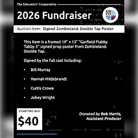 Photo of Signed Zombieland: Double Tap Poster