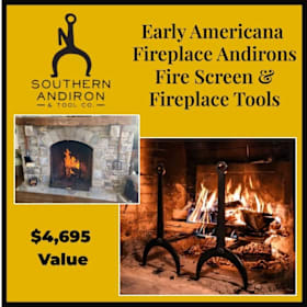 Photo of Southern Andirons Luxury Legendary Fire Place Package