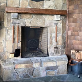 Photo of Southern Andirons Luxury Legendary Fire Place Package