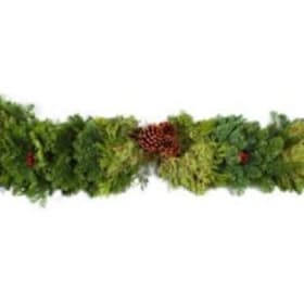 Photo of Mantelpiece Deluxe  w/Red Berries Approx 36”