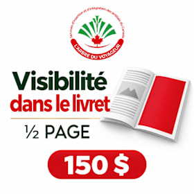 Photo : Visibilité dans le livret – ½ page