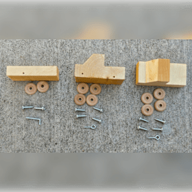 Photo of Wooden Truck Kit by Elementary Student
