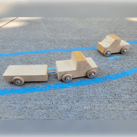Photo of Wooden Truck Kit by Elementary Student