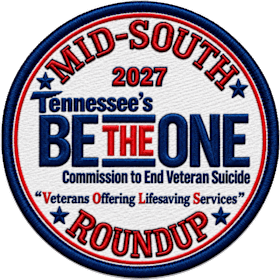 Photo of 2026 "Be The One" Mid-South Roundup commemorative 4" Patch