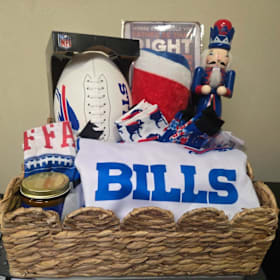 Photo of Go Bills! Game Day Basket of Fun & Tailgating pack