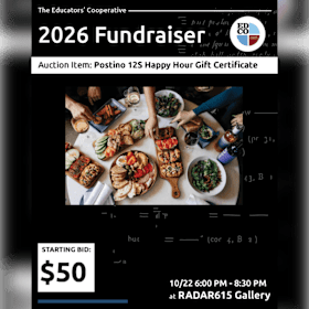 Photo of Postino 12S Happy Hour for 6 Gift Certificate