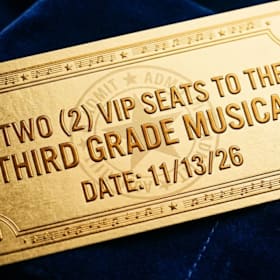 Photo of 3rd Grade Musical- 2 seats on Nov. 13th SET 4