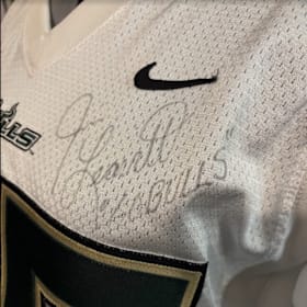 Photo of Jim Leavitt signed - USF Big East Football Jersey Size XXL