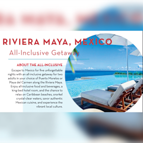 Photo of Vacation: Riviera Maya All-Inclusive (Value: $2500)