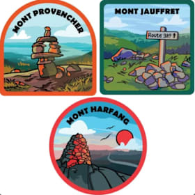 Photo : Option 6 : Carte topo + Plein d'autocollants