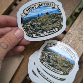 Photo : Option 3 : Carte topo + autocollant de la campagne 2026