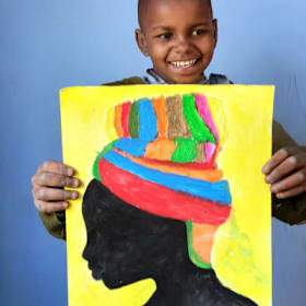 Photo of "Colorful Headwrap" by Jeska