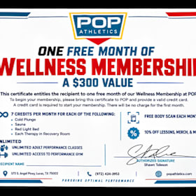 Photo of POP Athletics Swag Package