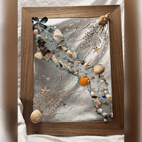 Photo of Repurposed Seaglass Artwork (Value: $300)