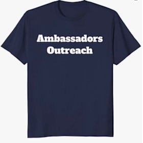 Photo of Ambassadors Outreach TShirt