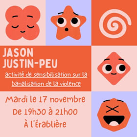 Photo : Jasons Justin-Peu - 17 nov @19h30-21h30 ÉRAB