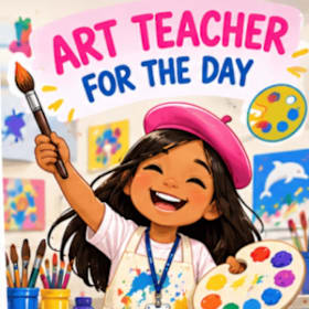 Photo of Art Teacher For The Day