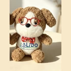 Photo of Limited-Edition Charity Pup (Red Glasses)