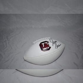 Photo of Shane Beamer Signed Football