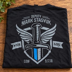 Photo of The Mark Stasyuk Foundation Tee — Black