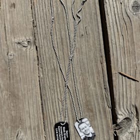Photo of Deputy Mark Stasyuk Memorial Dog Tag Necklace