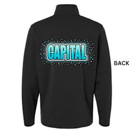 Photo of "Capital" Quarterzip Unisex Fit - Performance Material