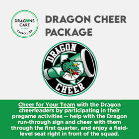 Photo of Ultimate Sideline Experience with the Dragons Cheerleaders!