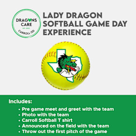 Photo of Lady Dragon Softball Game-Day Experience & First Pitch!